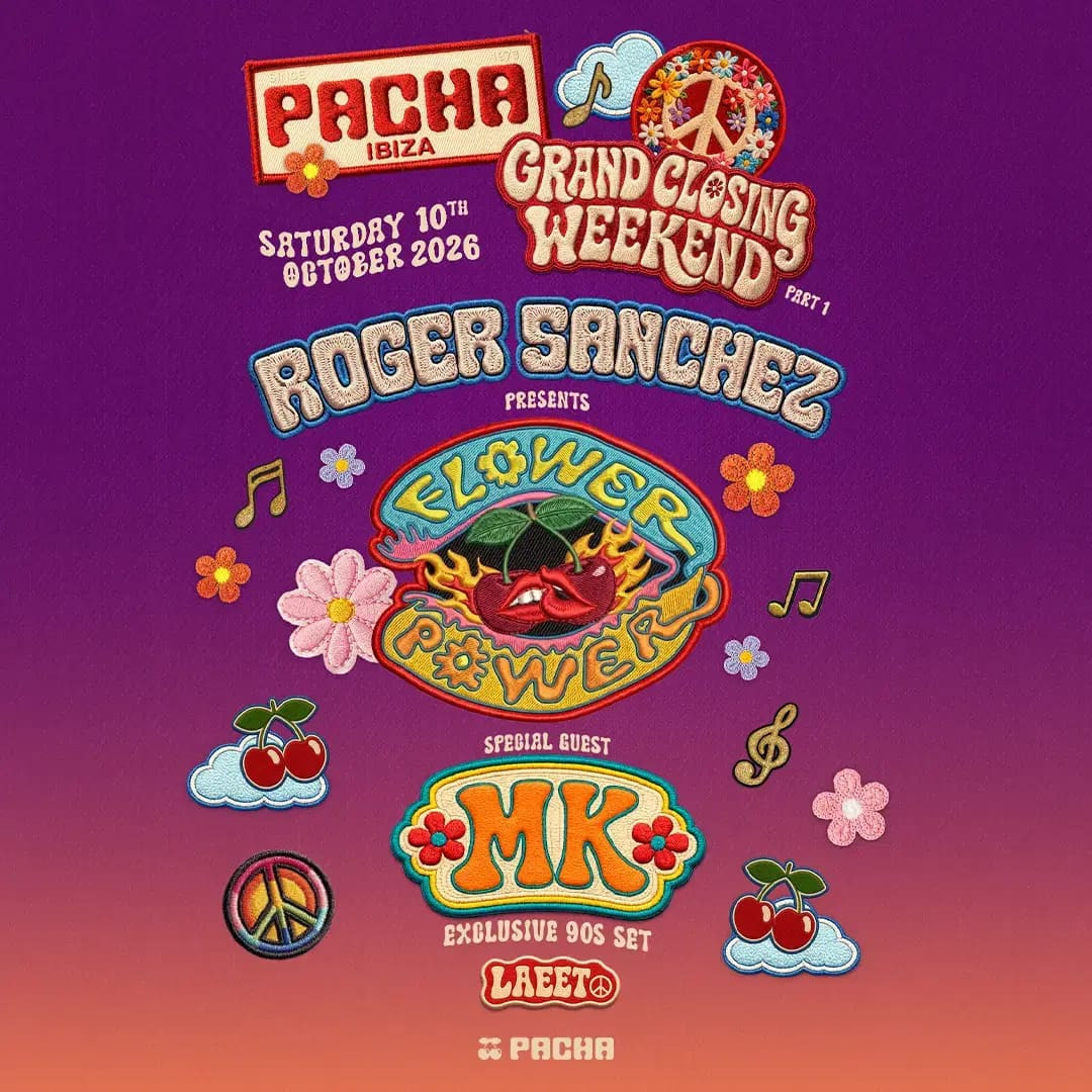 PAWSA y MK encabezarán el Grand Closing Weekend 2026 de Pacha Ibiza junto a la residencia especial de GORDO