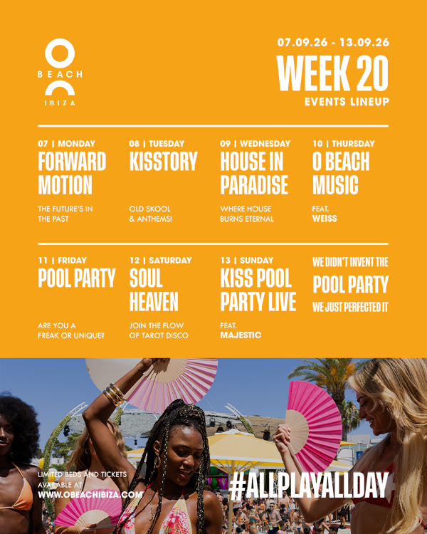 O Beach y Bonito Ibiza lanzan una experiencia de lujo exclusiva para despedir el verano en la isla blanca