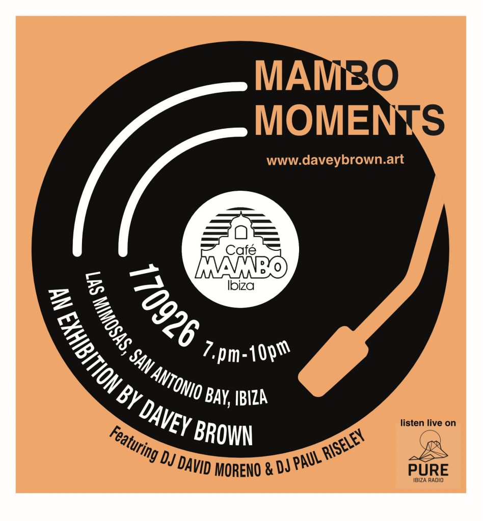 Davey Brown rinde tributo a la historia de Café Mambo con su nueva exposición en Ibiza
