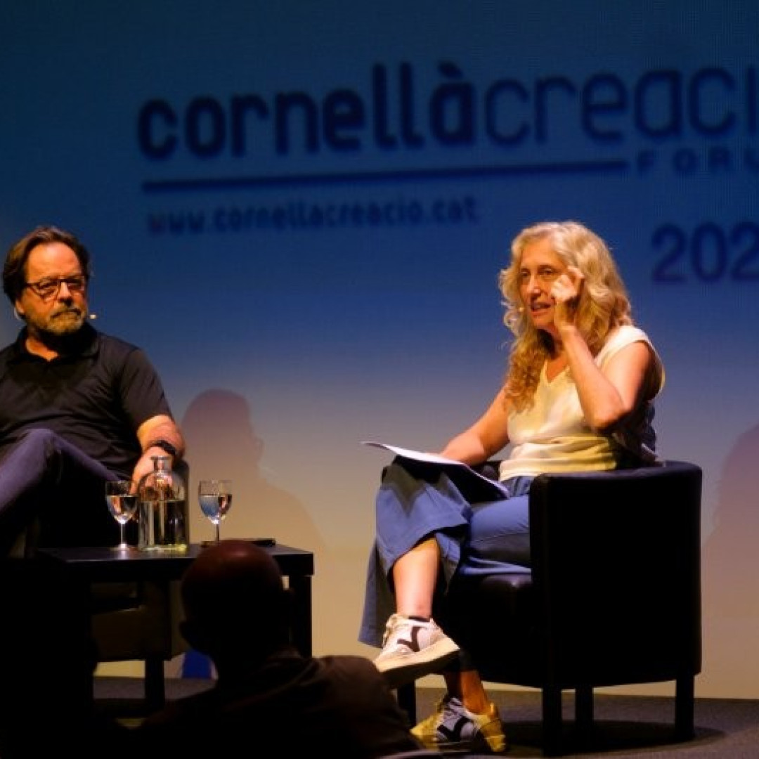 Emma Riverola y Abel Folk reivindican la cultura como motor de cambio social en el Cornellà Creació Fòrum