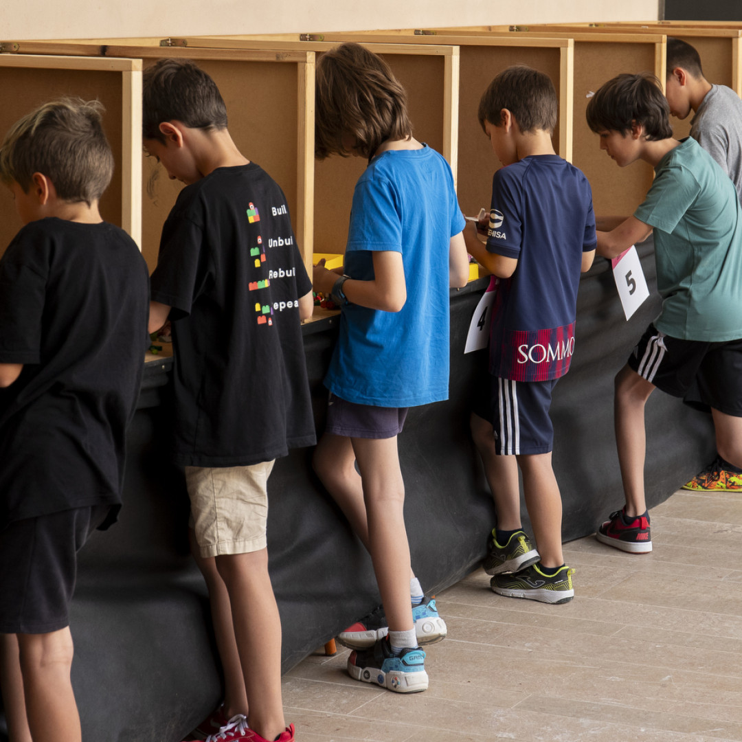 El festival de LEGO reunió a familias en Montblanc