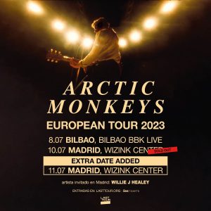 Arctic Monkeys agotan en un día las entradas del concierto en Madrid y añaden una fecha más el 11 de julio