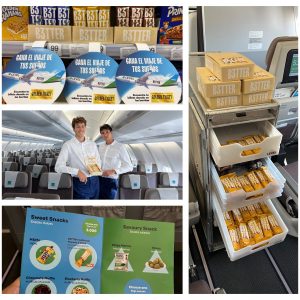 LEVEL y B3TTER se alían para ofrecer snacks saludables a bordo
